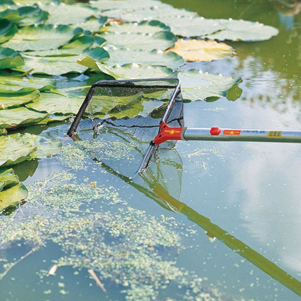 Effective pond netting tool by Wolf Garten, perfect for garden ponds"