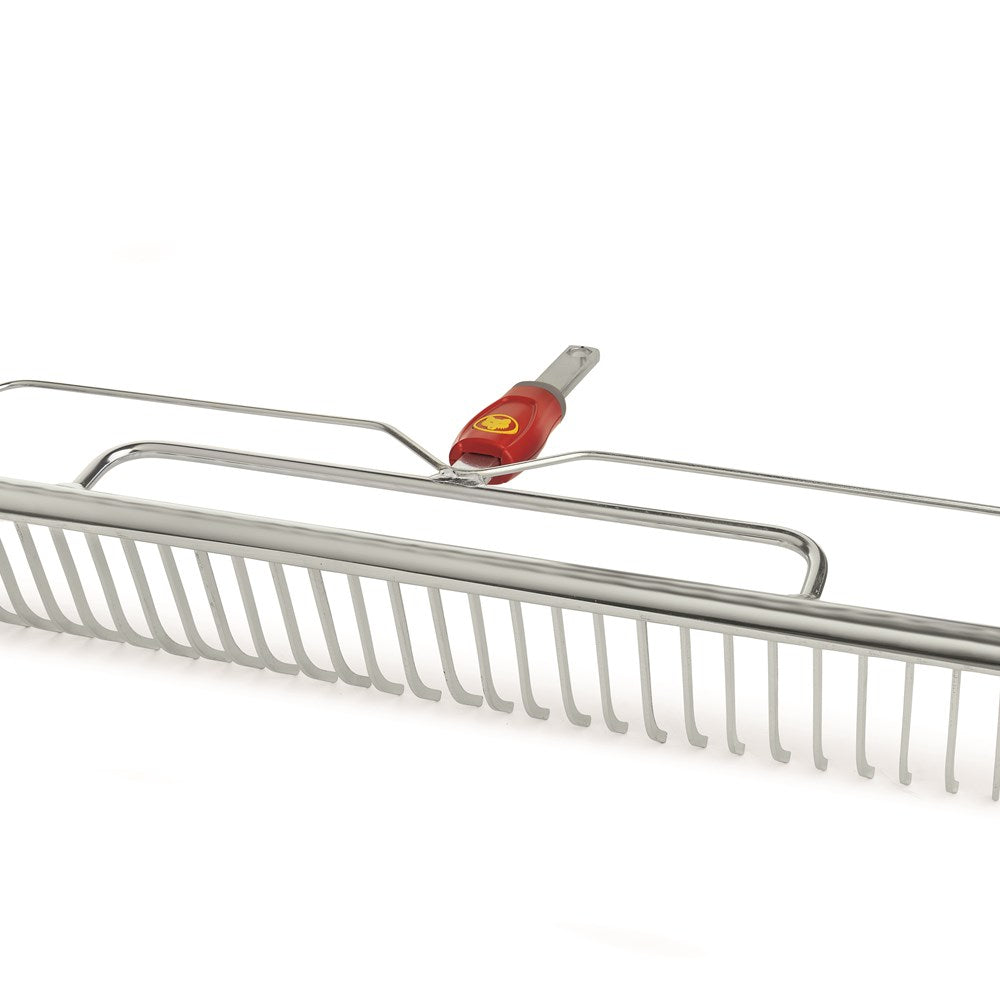 WOLF-Garten Multi-Change®  Longspan Rake Lawn Care Tool Head - Red - WolfOnline