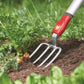 WOLF-Garten LUGM Multi-Change® Hand Fork 7.5cm & ZMAD Aluminium D-Grip Handle (80cm) WolfOnline