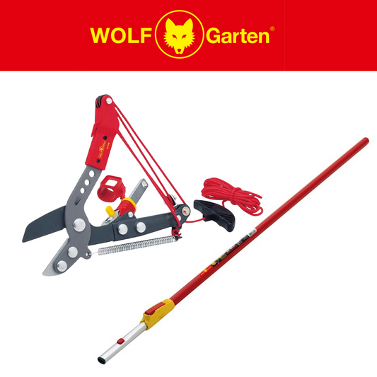 WOLF-Garten Multi-Change® RCVM Adjustable Anvil Tree Lopper & ZMV4 Telescopic Handle WolfOnline