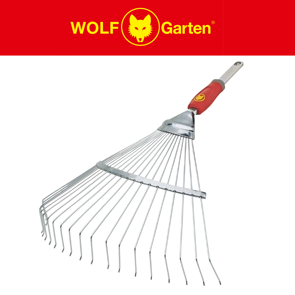 WOLF-Garten Multi-Change® Springtine Rake UAM - 50cm Wide Lawn & Moss Rake Wolfonline