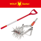 WOLF-Garten Multi-Change® DAS Soil Miller 15cm – Rotary Cultivator & ZMAD Aluminium D-Grip Handle (80cm) WolfOnline
