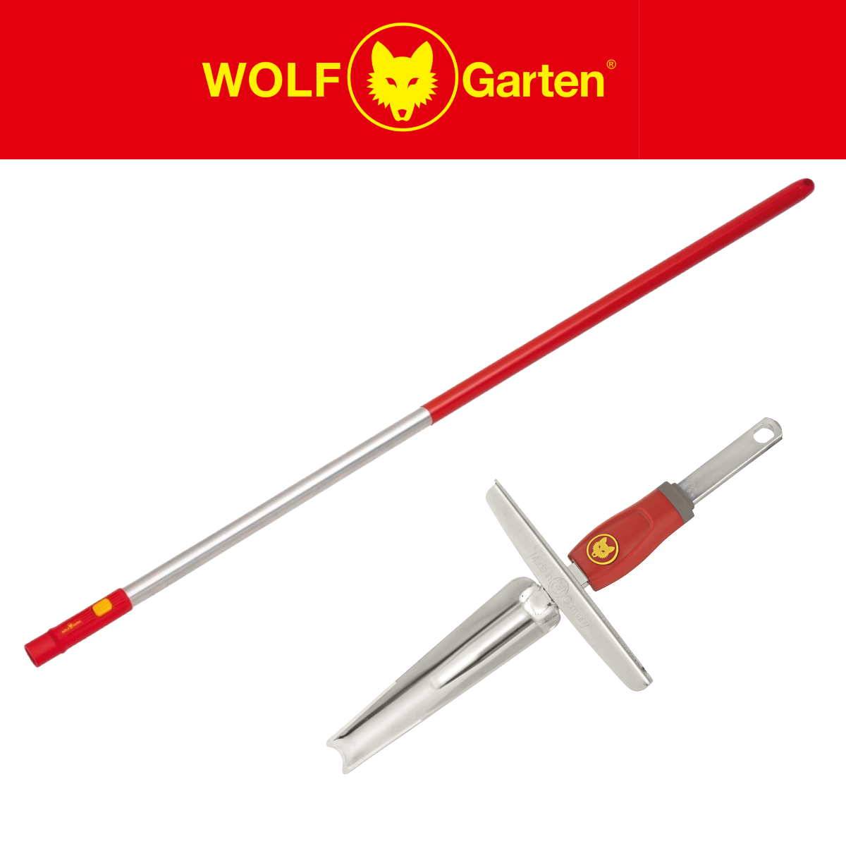 WOLF-Garten Multi-Change® ZMI12 Aluminium 118cm Lightweight Handle & KSM Weeder WolfOnline