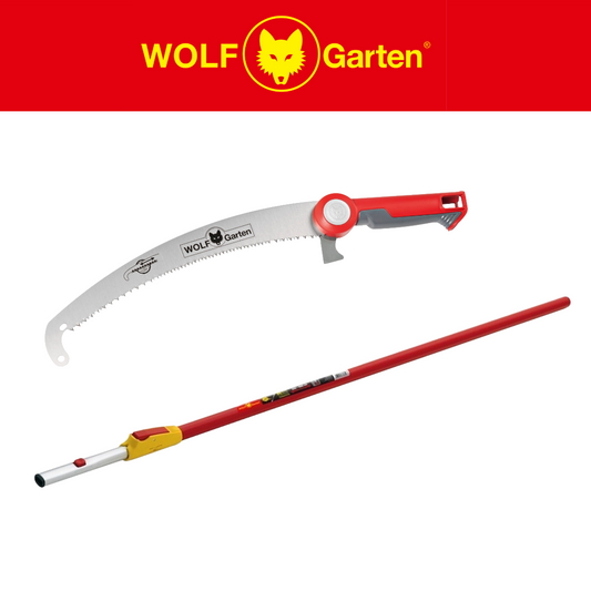 Wolf-Garten Multi-Change® PC370MSPRO Professional Pruning Saw & ZMV4 Telescopic Handle WolfOnline