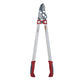 Close-up of 3x Power Cut mechanism on RS750 lopper on a white background